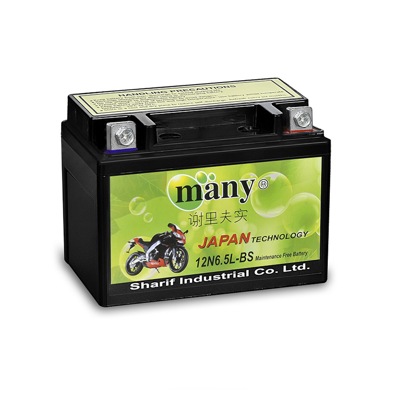 Picture of Many Maintenance Free Bike Battery Model-12N6.5L-BS (12V6.5Ah)