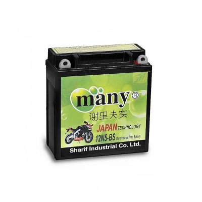 Picture of Many Maintenance Free Bike Battery Model-12N5-BS (12V5Ah)