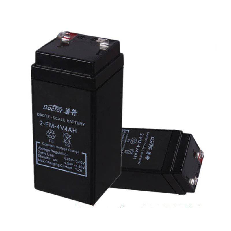 Picture of Battery Rechargeable Sealed Lead-Acid Battery High Power 4V.4Ah for Weight Scale
