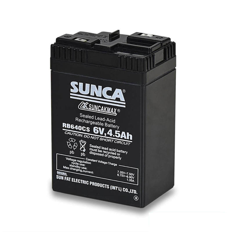 Picture of Battery Rechargeable Sealed Lead-Acid Battery High Power 6v.4.5Ah