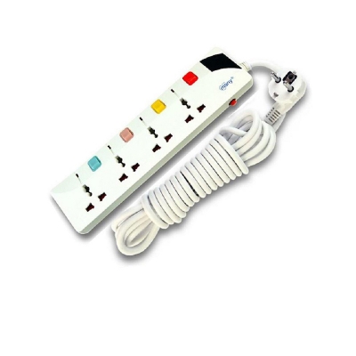 Picture of Multiplug Many Business class 4 Port Socket-G147=2 Pin Plug/3 miter Wire