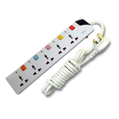 Picture of Multiplug Many Business Class 5 Port Extention Socket-G157=3Pin Plug/ 5 miter-15 Fit /hand wire