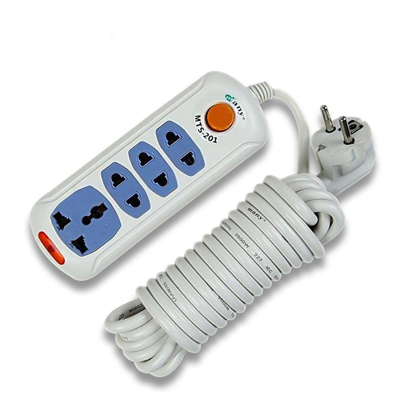 Picture of Multiplug Many 4 Port Socket-201=5M