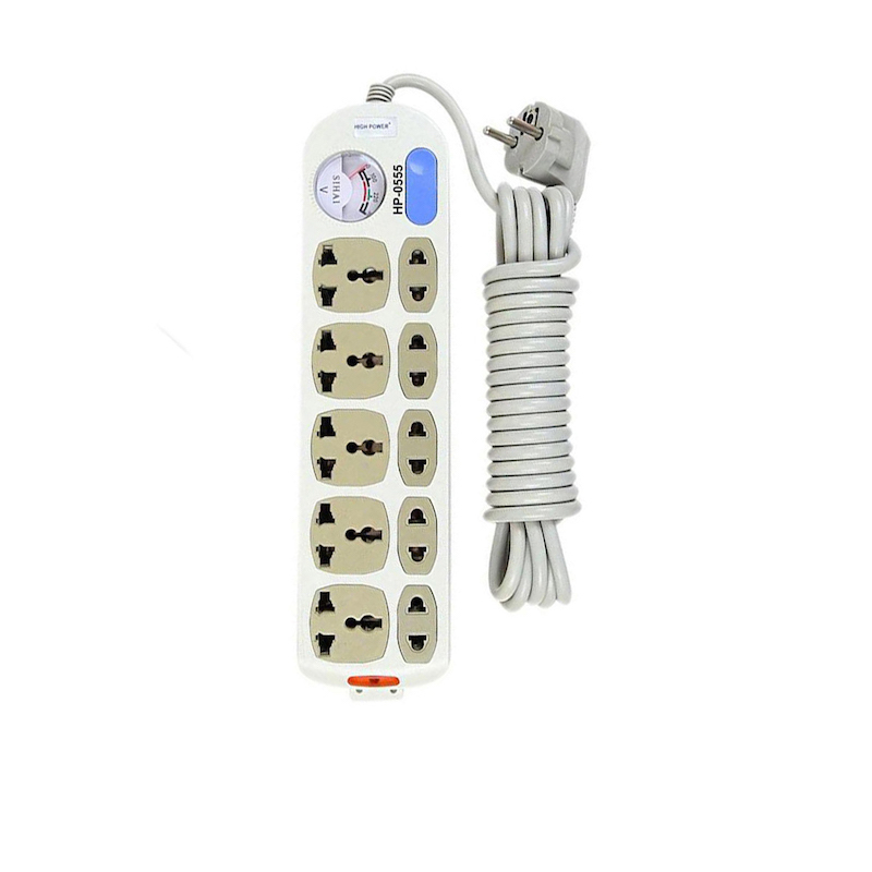 Picture of Multi extension socket 10 port HP-0555