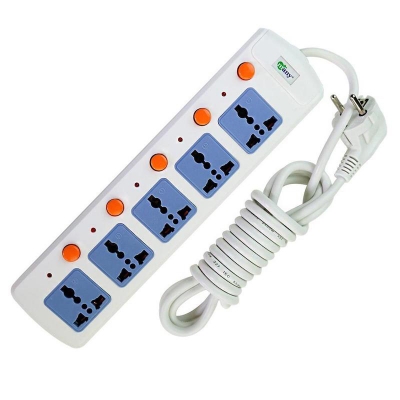 Picture of Multiplug Many Business Class  5 Gang Model MTS-805=2P/3m