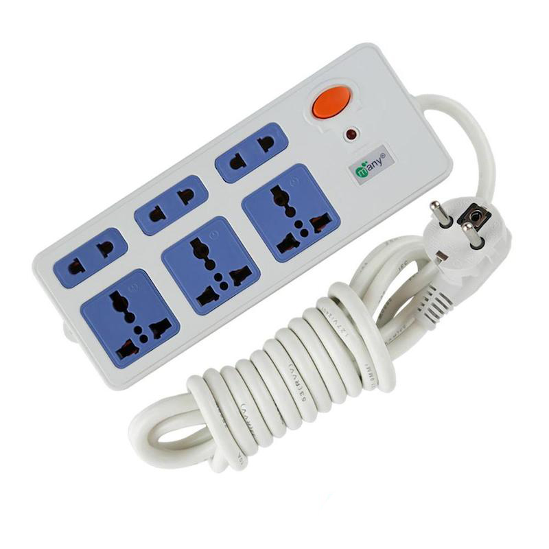 Picture of Multiplug Many Clasic 6 Way Model MTS-306=3m