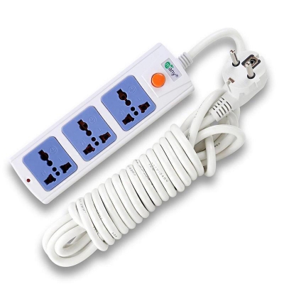 Picture of Multiplug Many Clasic 3 Gang Socket MTS-1103=2m