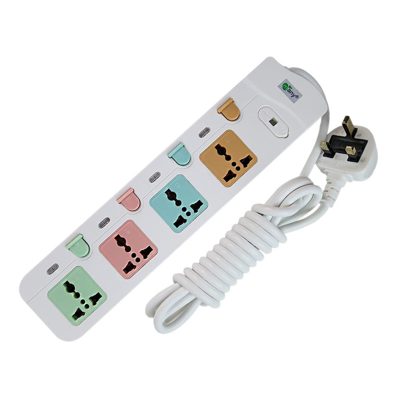 Picture of Multiplug Many Business Class 4 Gang MTS-148=3P/3m