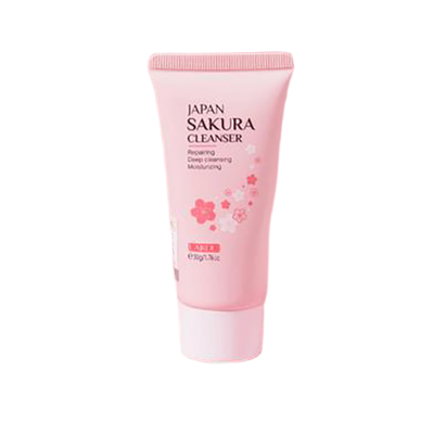 Picture of International China Product LAIKOU Japan Sakura deep cleansing Facial Foam Cleanser- 100gm