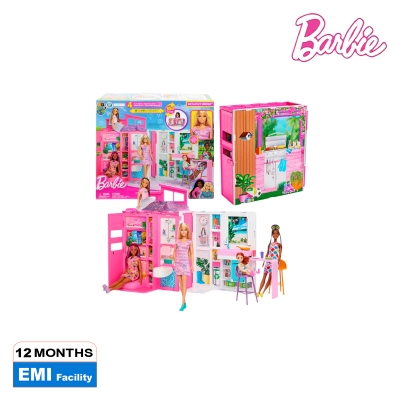 Picture of Barbie HRJ77 Getaway Doll House
