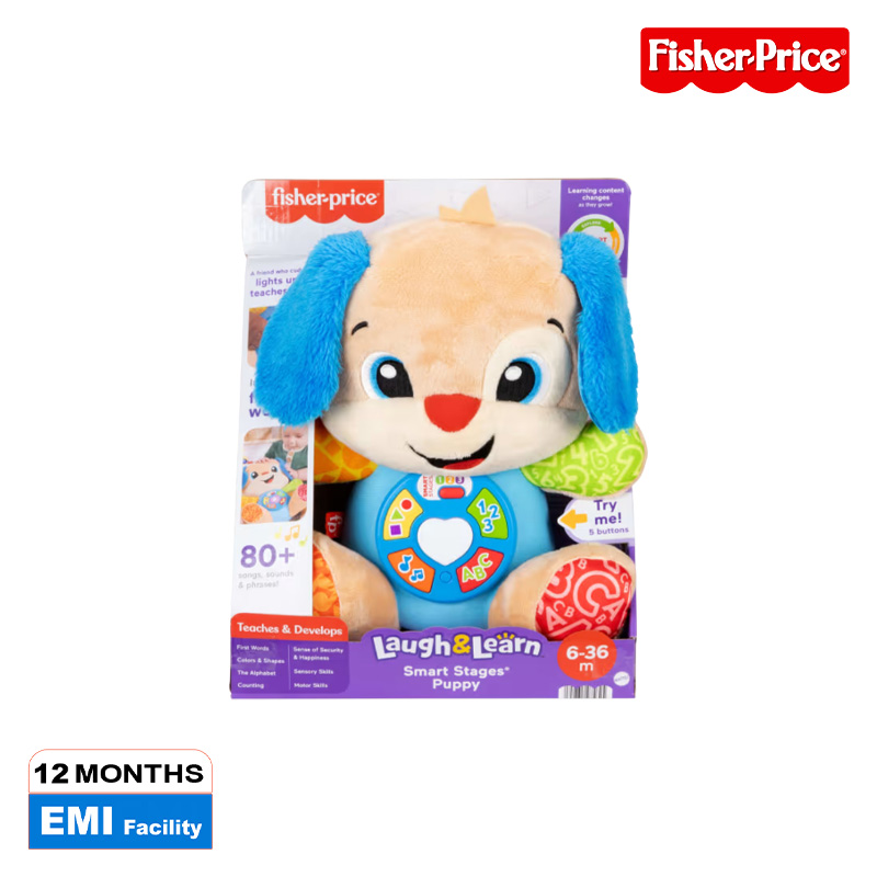 Picture of Fisher Price JCT10 Laugh & Learn Smart Stages Sis Blue Plush
