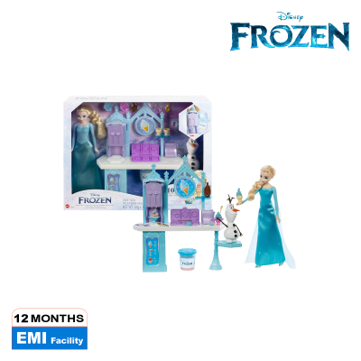 Picture of Disney Frozen HMJ48 Elsa & Olafâ€™S Frozen Treats Playset (Damage Box), Ages 3+