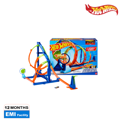Picture of Hot Wheels HDY92 City Speed Drop Transport Hauler, includes 1 Car, Ages 5+