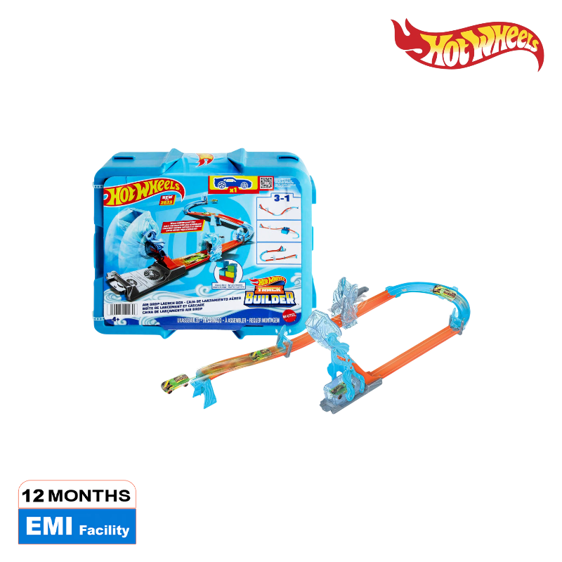Picture of Hot Wheels HNN38 (HMC03) Track Builder Deluxe Set, Ages 5+