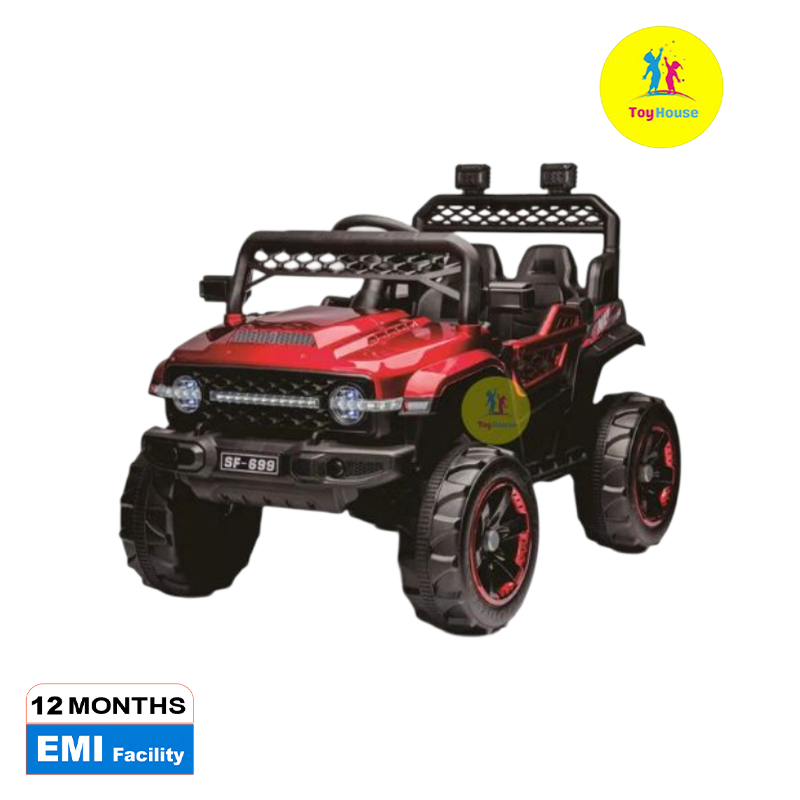 Picture of New 4X4 Kids Electric Ride-On Car – Battery Powered Passenger SUV Vehicle with Remote Control, LED Lights & Music – Electric Jeep for Children Ssf699