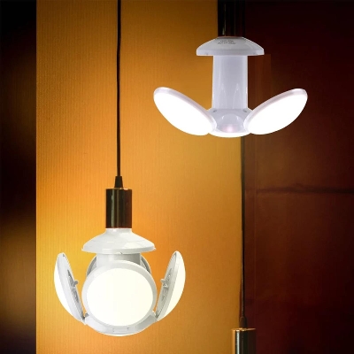 Picture of Super Bright LED Lamp E27 Folding LED Football Lamp Bulb 40W AC 110V 220V Bombilla Lampada No Flicker UFO Lamp LED Light Bulb