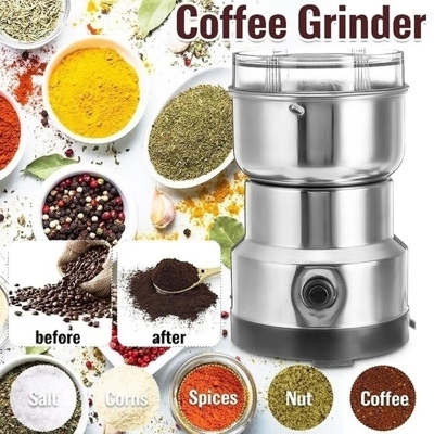 Picture of Nima Electric 2 in 1 Blender and Grinder & Juicer - Silver
