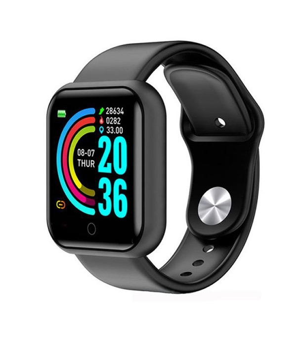 Picture of Y68 Pro Smart Watch Bluetooth Fitness Tracker Sport Heart Rate Monitor Blood Waterproof Women Color Bracelet D20 for Android IOS