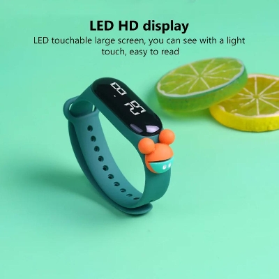 Picture of Smart Touch Screen Children LED Watch Waterproof Boys Girls Watches Silicone Kids Sport Digital Electronic Watch Reloj Infantil