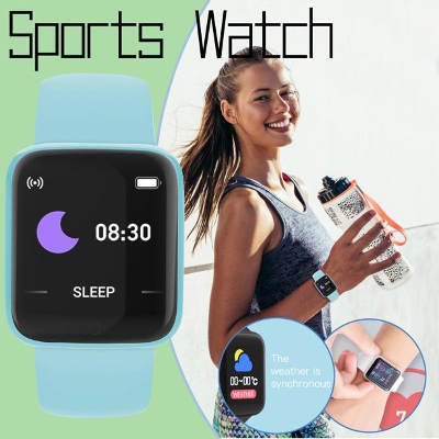 Picture of D20 Pro Bluetooth Smart Watch Men Women Y68 Blood Pressure Heart Rate Monitor Sport Smartwatch Fitness Tracker - Smart Watch
