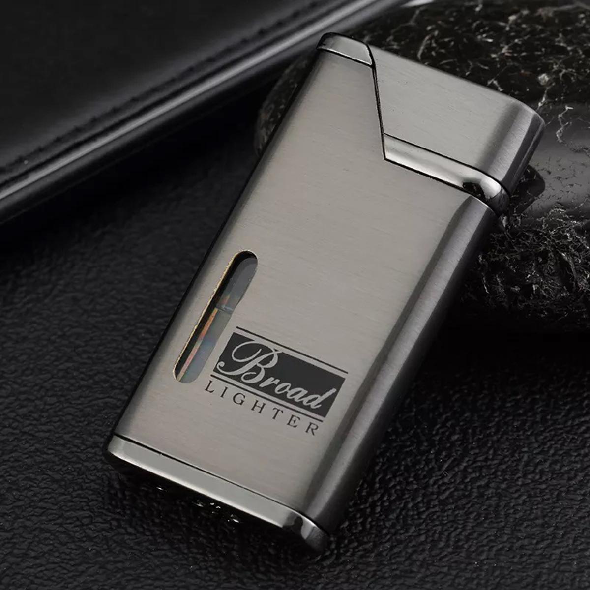 Picture of BROAD BD220 Inflatable lighters metal visual window windproof lighter wholesale
