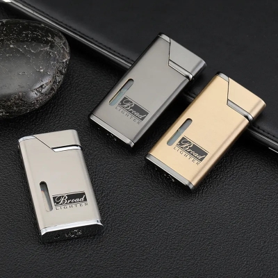 Picture of BROAD BD220 Inflatable lighters metal visual window windproof lighter wholesale