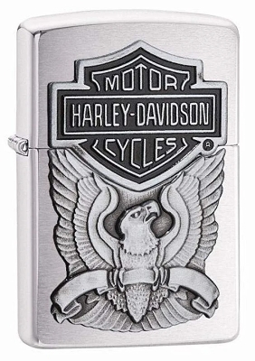 Picture of Harley-Davidson Eagle/Logo Emblem Lighter Pocket Lighter