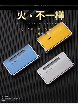 Picture of Ultra-Thin Metal Torch Lighter Jet Turbo Windproof Lighters