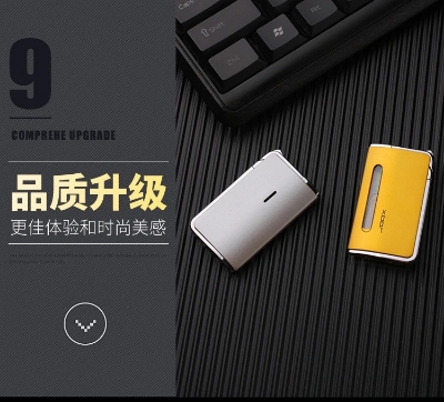 Picture of Ultra-Thin Metal Torch Lighter Jet Turbo Windproof Lighters