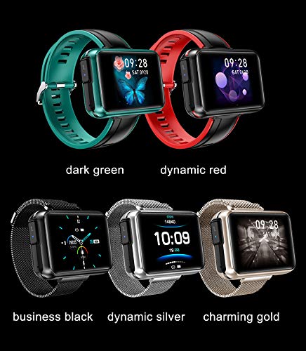 Picture of T91 TWS Wireless Bluetooth Headset Smart Watch Men  1.4 Inch Big DIY Screen Bluetooth Call Weather Smartwatc
