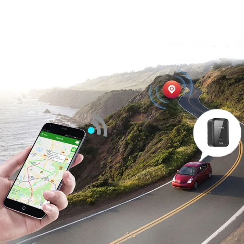 Picture of GF09 Magnetic Mini Vehicle GPS Anti-Lost Locator
Tracker Real Time Tracking Device Pet Old And Child
Locator Auto Accessories