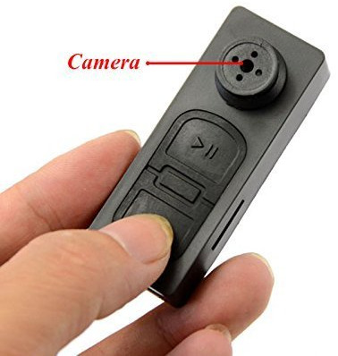 Picture of Camera Button Mini HD Indoor Audio Video Recorder 720p DVR Portable
