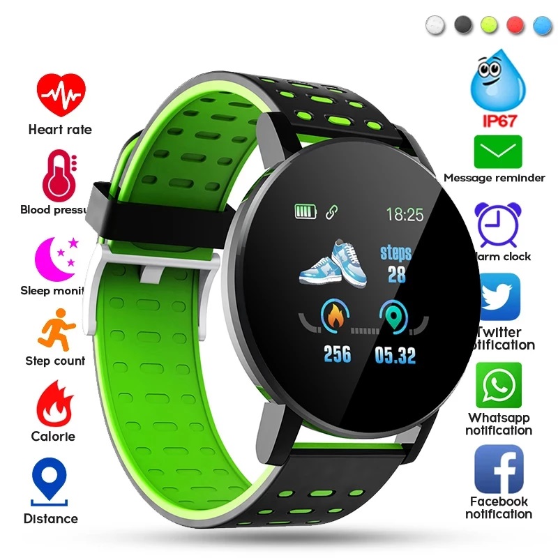 Picture of D119 Plus Water Resistant Smart Watch