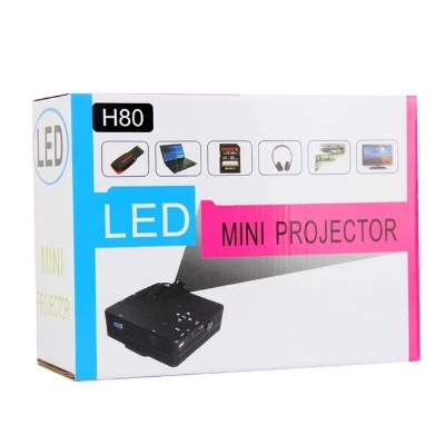 Picture of Hot Sell Mini Projector 80 lumens 1080P HD Multimedia Mini Portable LED Projector for World Cup