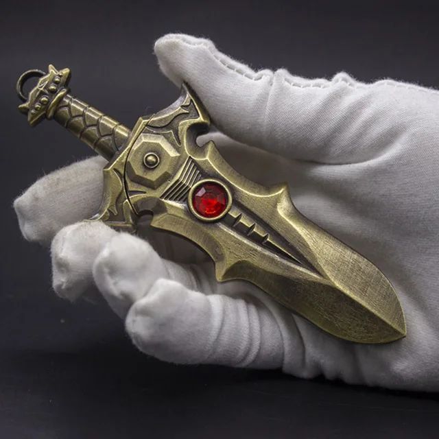 Picture of Green Flame Metal Model Group HaoYitian Sword Slaughter Dragon Blade WindproofGas Lighter