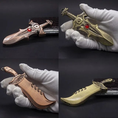 Picture of Green Flame Metal Model Group HaoYitian Sword Slaughter Dragon Blade WindproofGas Lighter