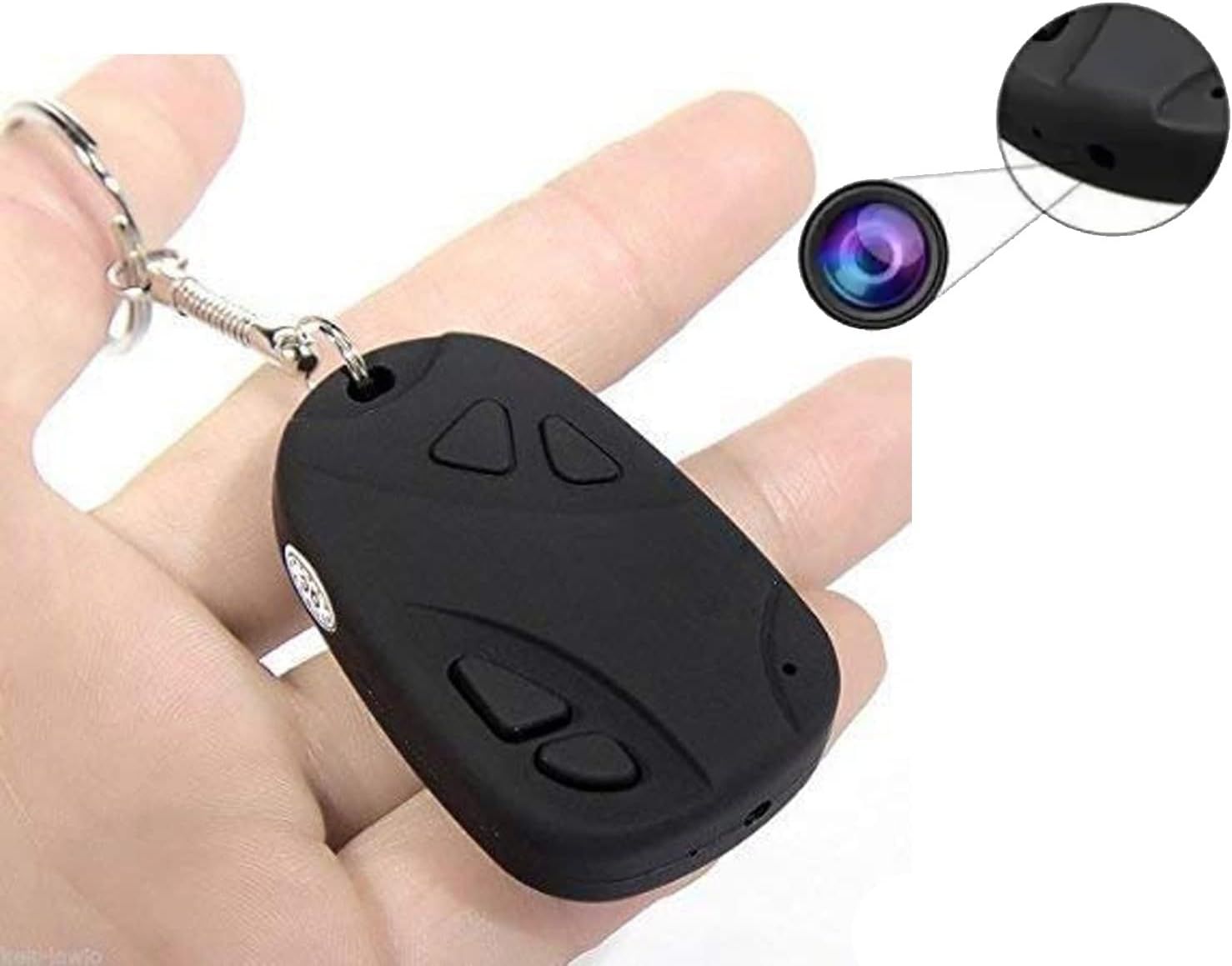 Picture of TFG  Full HD 720P Key Chain Camera Video and Audio Recording Mini Car Key Chain DV Security Camera