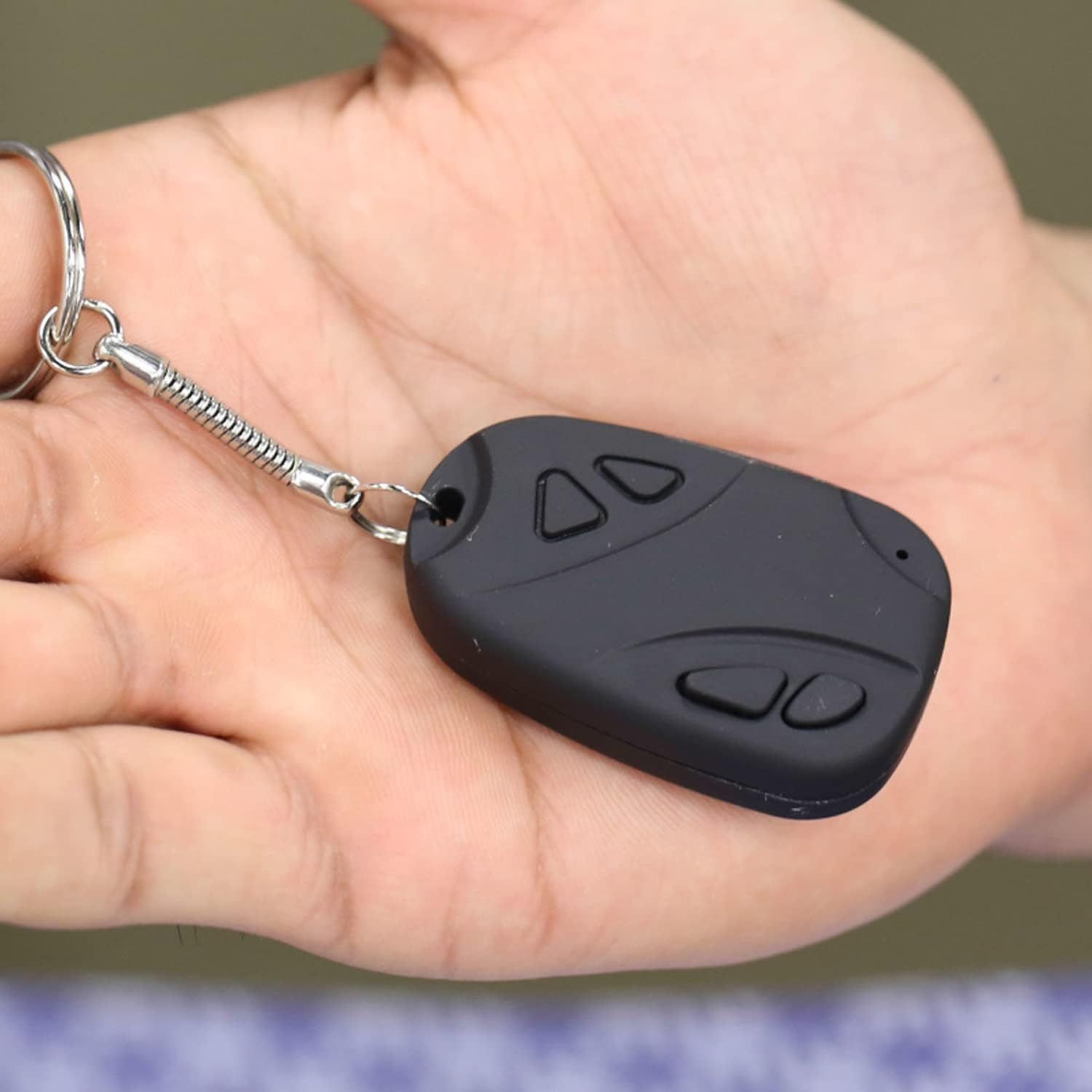 Picture of TFG  Full HD 720P Key Chain Camera Video and Audio Recording Mini Car Key Chain DV Security Camera