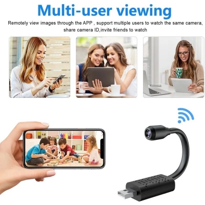 Picture of Video Surveillance IP Camera Wireless WiFiFull HD 1080P SD Memory Card Smart Motion Detection