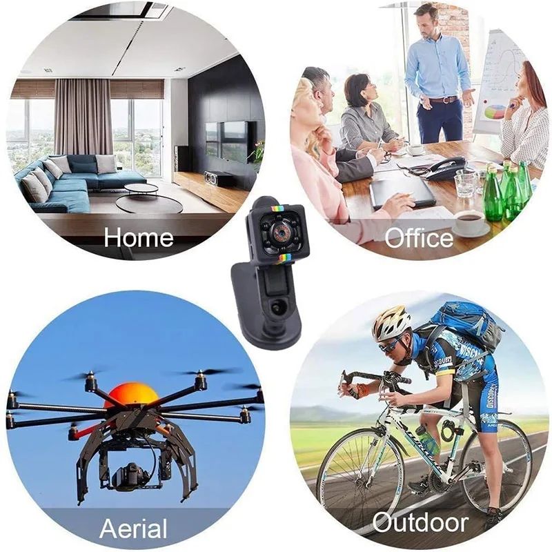 Picture of SQ11 Camera Video Sport DV Video Ultra Small Cam HD 1080P Camera Home Security Camera
