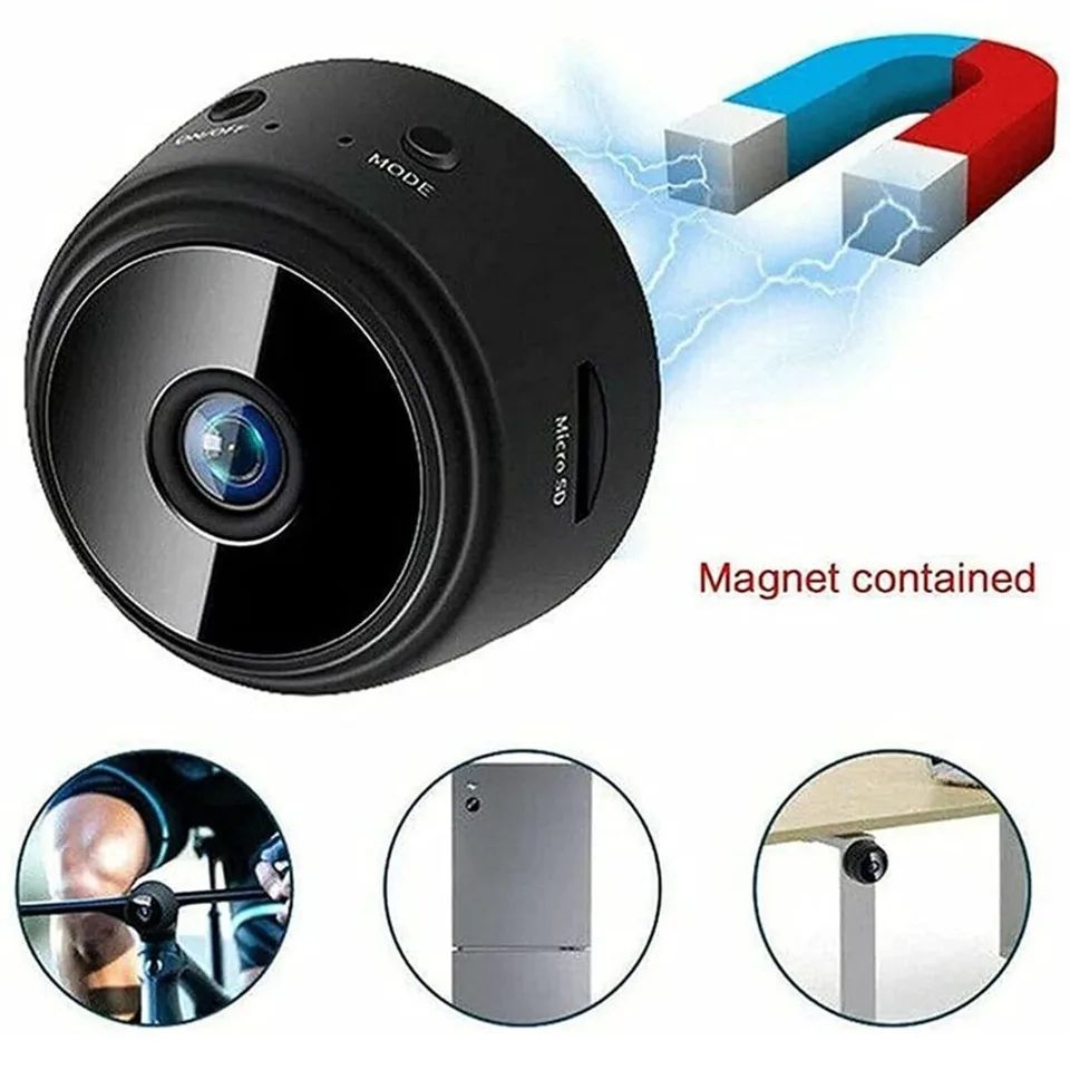 Picture of Car Wireless Magnetic Trailer Hitch Rear View CameraReversing Monitoring Device TF Card VehicleParking Revere Camera