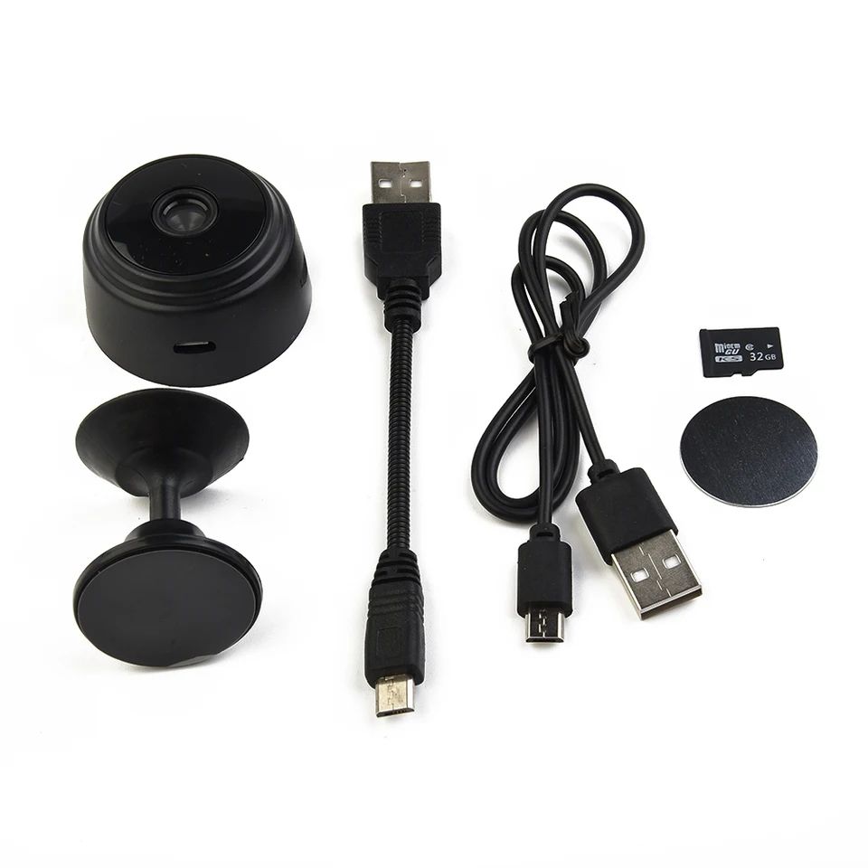 Picture of Car Wireless Magnetic Trailer Hitch Rear View CameraReversing Monitoring Device TF Card VehicleParking Revere Camera