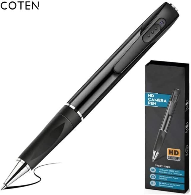 Picture of High Definition Wired Full HD Indoor Camcorder Pen Camera with Free 32 GB Micro SD Card +(W8-32GB)
