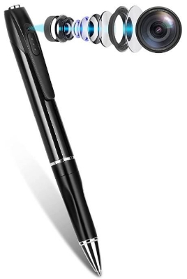 Picture of High Definition Wired Full HD Indoor Camcorder Pen Camera with Free 32 GB Micro SD Card +(W8-32GB)