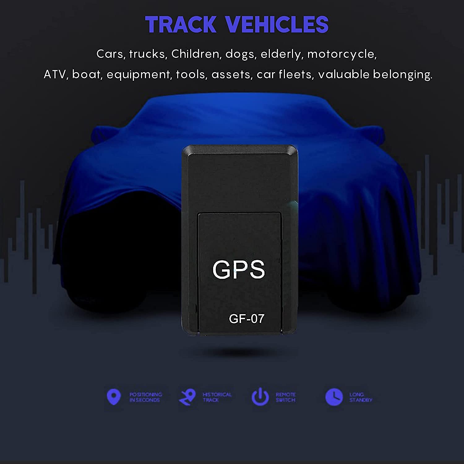 Picture of GF 07 Mini Magnetic Anti Lost Real Time Tracking Device