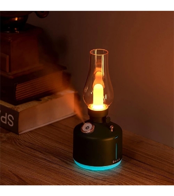 Picture of Kerosene Lamp Humidifier Wireless Fragrance Diffuser 280ML Essential Oil Diffuser Aromatherapy
