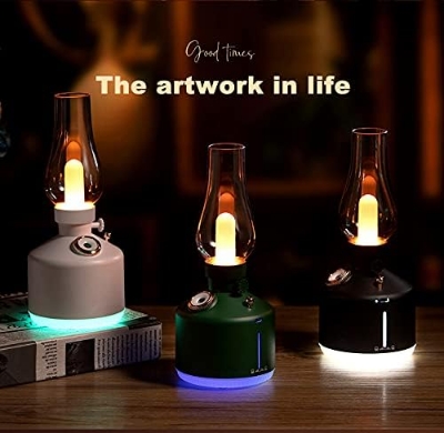 Picture of Kerosene Lamp Humidifier Wireless Fragrance Diffuser 280ML Essential Oil Diffuser Aromatherapy