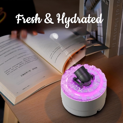 Picture of Volcanic Cannons Air Humidifier Aromatherapies Diffusers Maker Essential Oil Difusor for Home Desktop 280ml