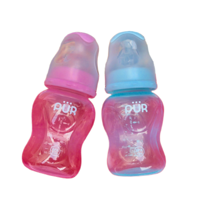 Picture of PUR Advanced Slim Neck Bottle 2oz. / 60ml. – (1800 Pink / Blue)