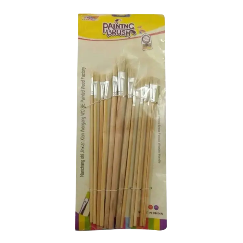 Picture of Painting Brushes (Different Size) - 12pcs